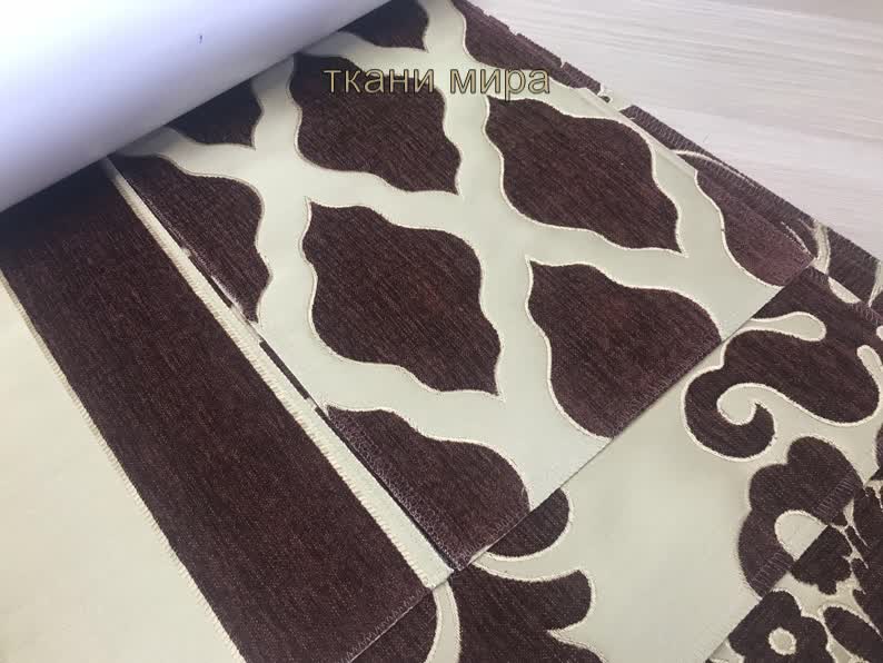 MOROCCO 03-07-11-16-20-24 ткань 5 Avenue, Волны-Зигзаги от магазина Ткани Мира ✅