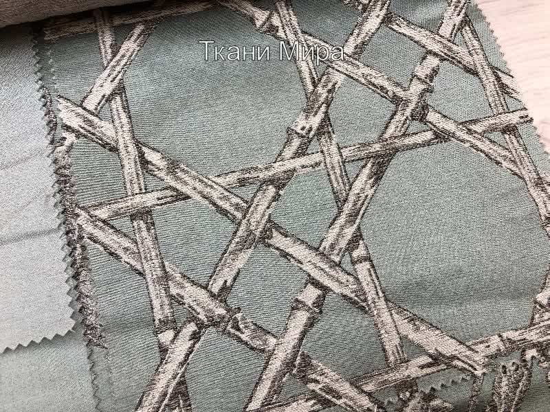 Murakami 03-09-15-21-27-33-39-45 ткань 5 Avenue, Геометрия Клетка от магазина Ткани Мира ✅