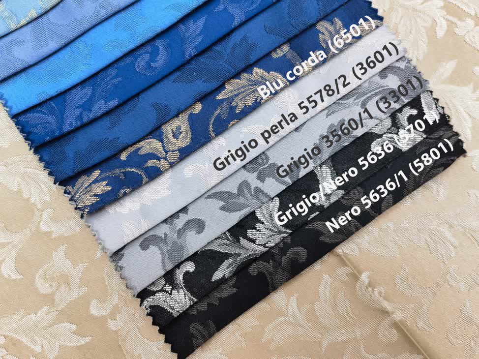 Ткань Casablanca Vanessa Ritorto RJ 0027, Вензель-Завитки от магазина Ткани Мира ✅