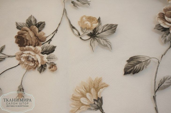 Ткань Corfu 09, 11, 13, 15, Цветы-Растения от магазина Ткани Мира ✅