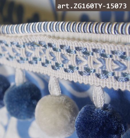 ZR160TY Royal Bells тесьма картинка ZR160TY Royal Bells тесьма от магазина Ткани Мира