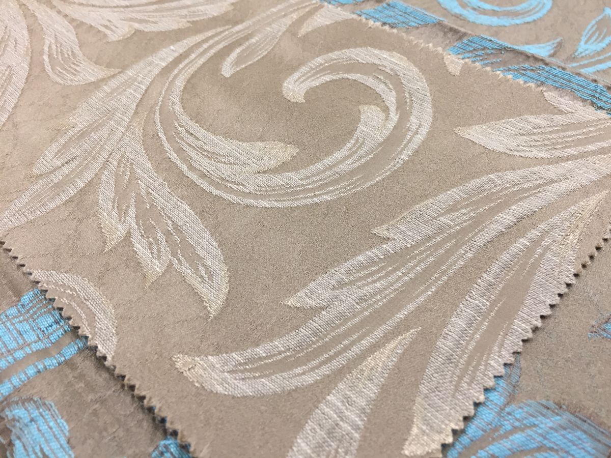 60060 ткань Perdevin, Вензель-Завитки от магазина Ткани Мира ✅