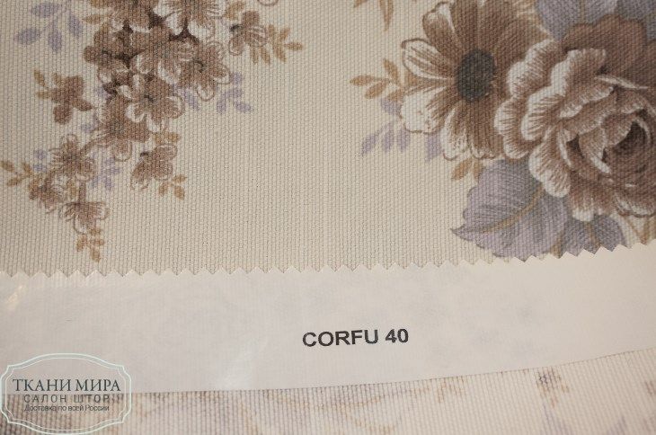 Ткань Corfu 34,36,38,40, Цветы-Растения от магазина Ткани Мира ✅