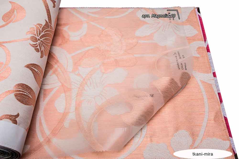 Magnolia 06, 13, 20, 27, 34, 41, 48 ткань 5 авеню, Цветы-Растения от магазина Ткани Мира ✅