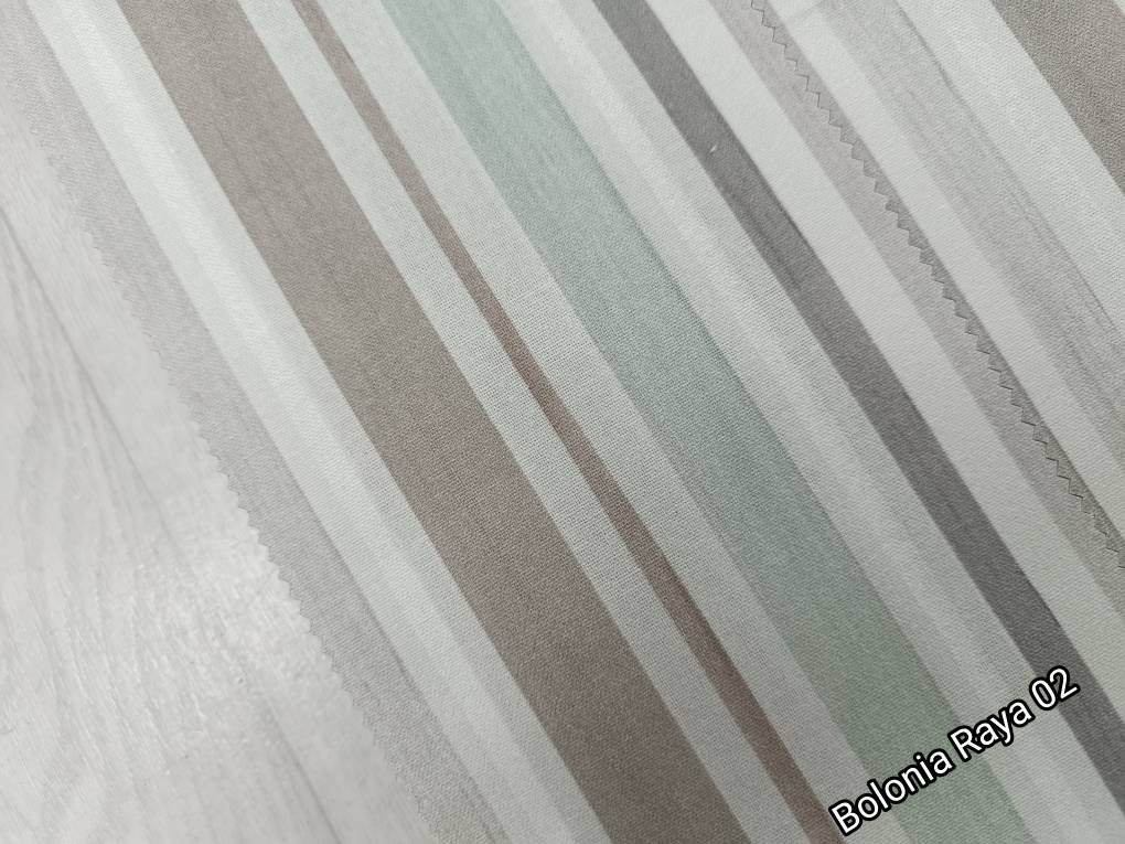 Bolonia Raya ткань Fabric club, Полоска от магазина Ткани Мира ✅