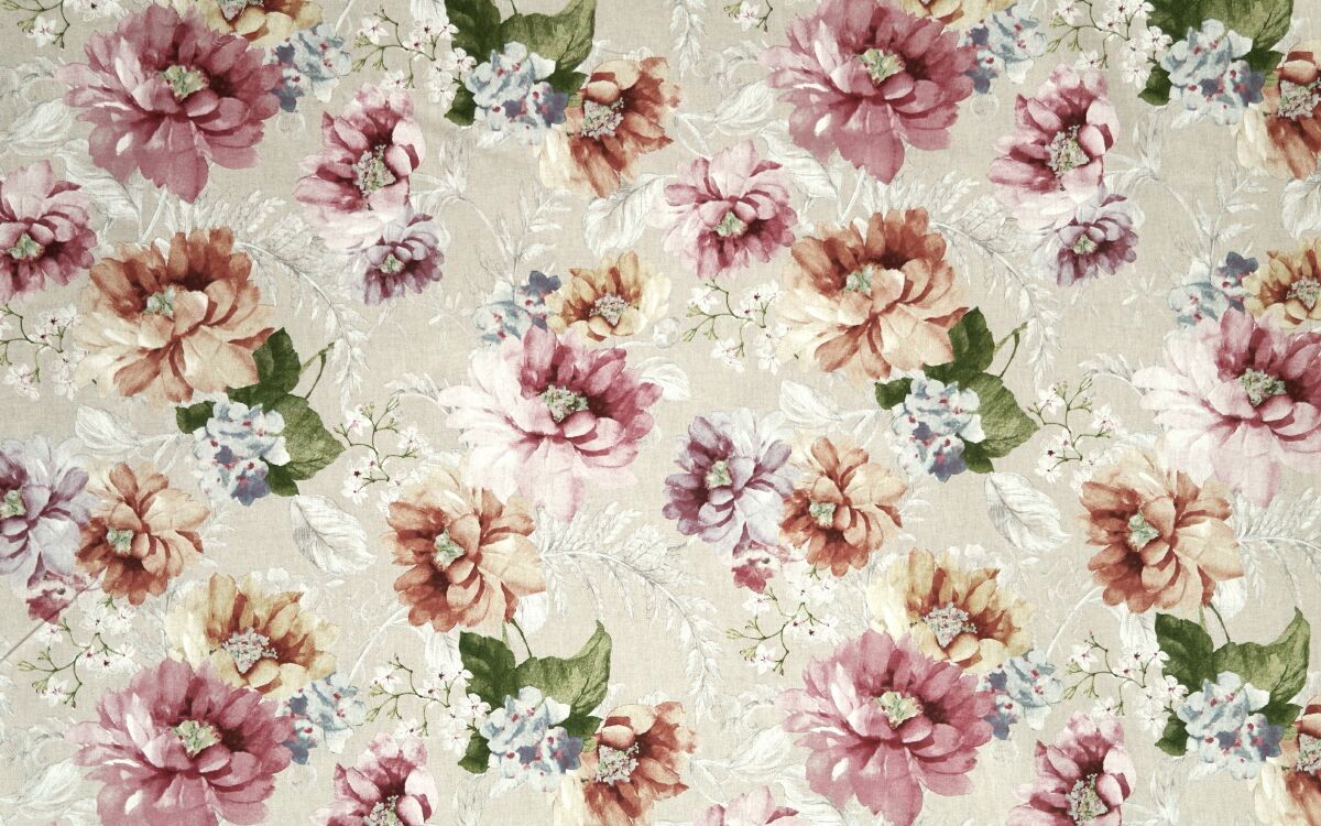 Fidji 21-24-27 ткань 5 авеню, Цветы-Растения от магазина Ткани Мира ✅