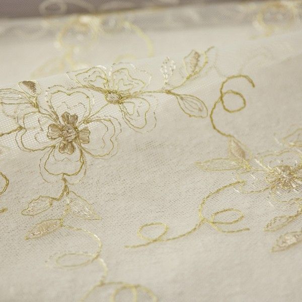 Mona Lisa Embrodery 3261 ткань Vip Dekor, Цветы-Растения от магазина Ткани Мира ✅