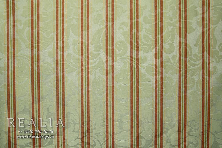 Jardin PATRICK MONTY ткань Realia, Полоска от магазина Ткани Мира ✅