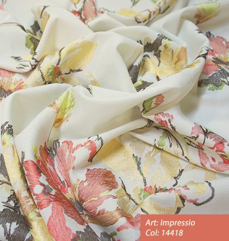 Impressio ткань Dana Panorama, Цветы-Растения от магазина Ткани Мира ✅