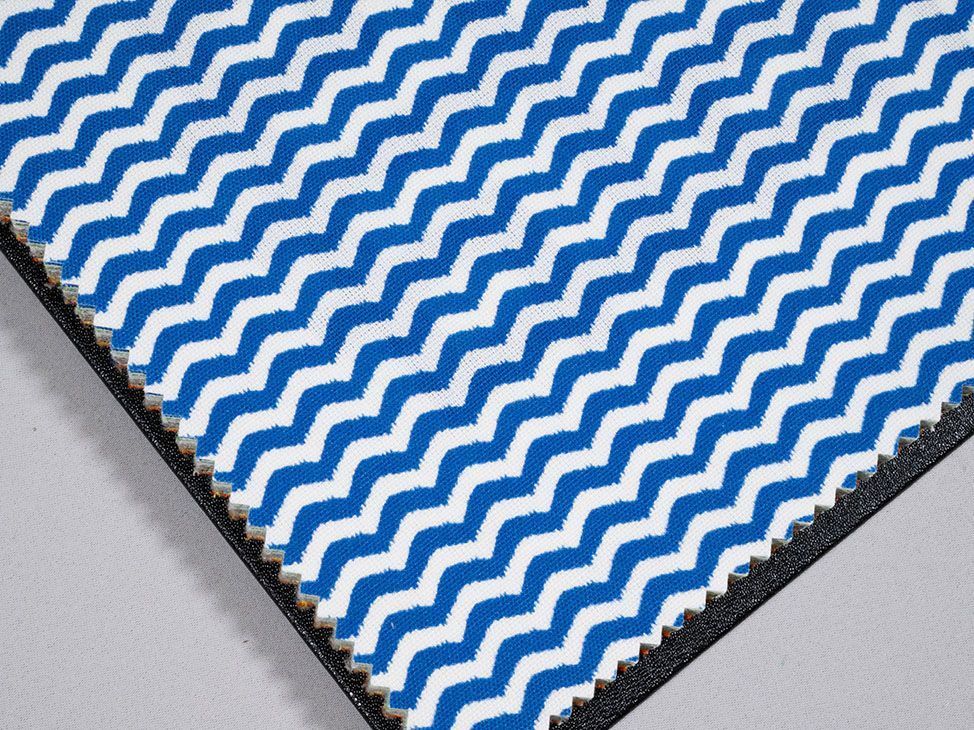 Soro ткань Galleria Arben, Волны-Зигзаги от магазина Ткани Мира ✅