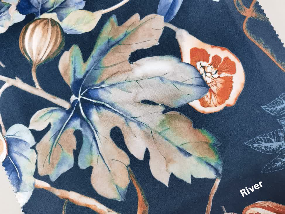 Borneo ткань Ashley Wilde designs, Цветы-Растения от магазина Ткани Мира ✅