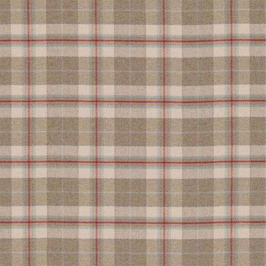Ткань Sanderson 233250  Byron Wools, Геометрия Клетка от магазина Ткани Мира ✅