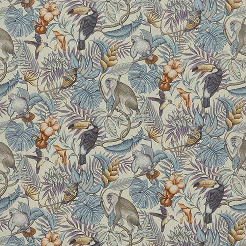 Rainforest Henna ткань Iliv, Персонажи от магазина Ткани Мира ✅