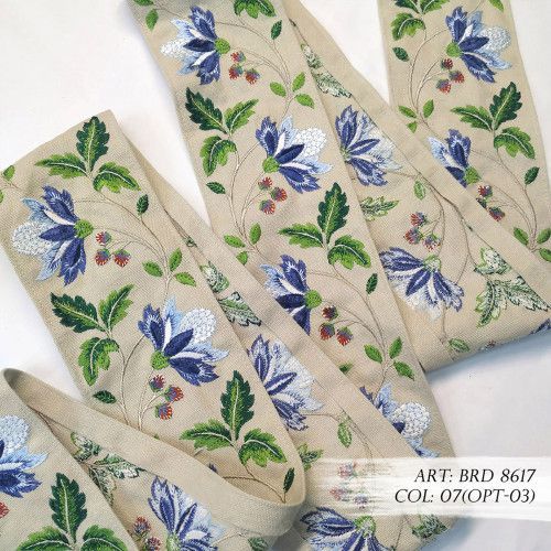 картинка Бордюр DP-BRD-8617-07 от магазина Ткани Мира