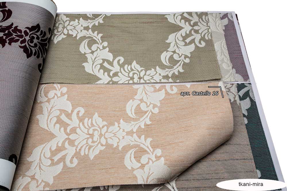 Castello 15,16,17,18,19,20,21 ткань 5 авеню, Цветы-Растения от магазина Ткани Мира ✅