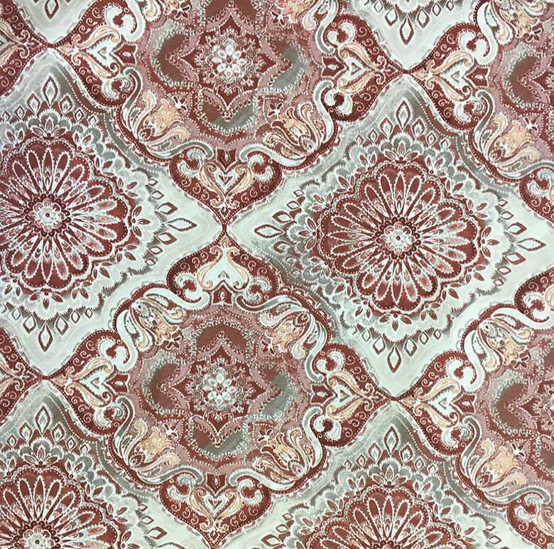 Alhambra Escudo Grande ткань Dom Caro, Абстракция от магазина Ткани Мира ✅