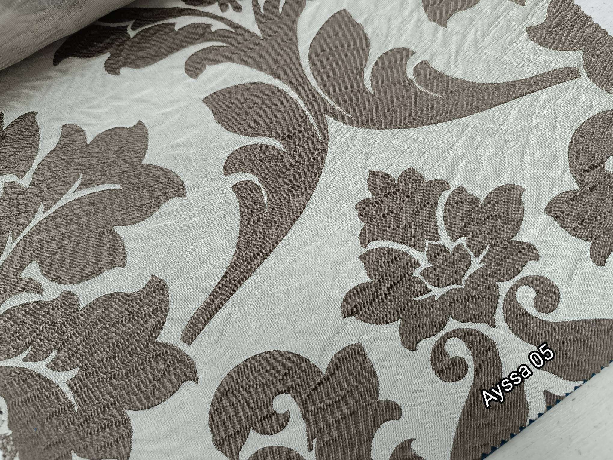 AYSSA ткань Vip Dekor, Вензель-Завитки от магазина Ткани Мира ✅