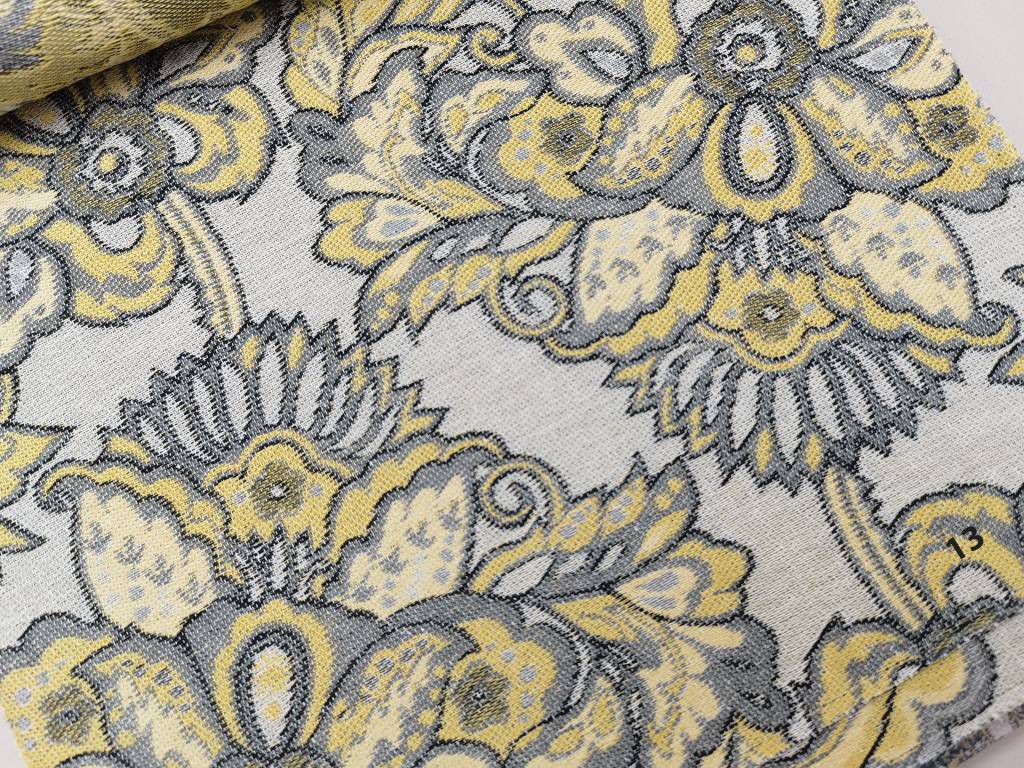 Jaipur 06, 13, 20, 27, 34, 41 ткань 5 Авеню, Цветы-Растения от магазина Ткани Мира ✅