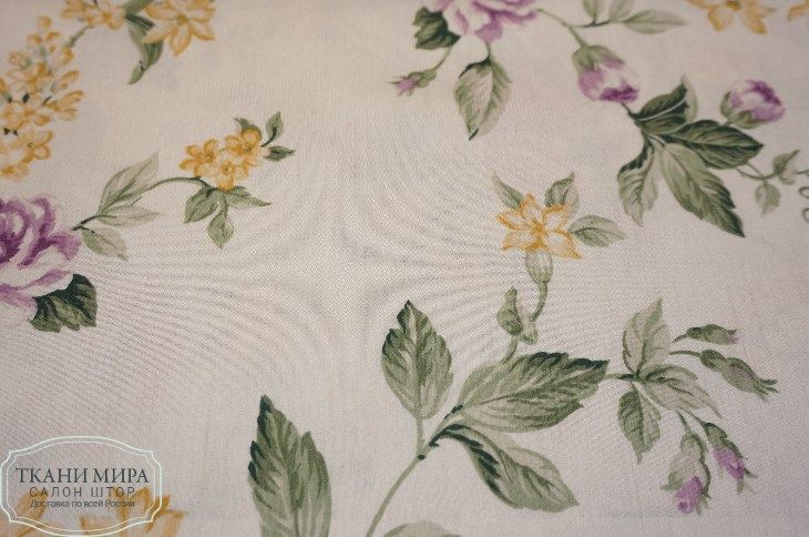 Ткань Corfu 10, 12, 14, 16, Цветы-Растения от магазина Ткани Мира ✅