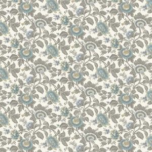 Wedgwood Home Fabrics Tonquin Print  ткань Blendworth, Цветы-Растения от магазина Ткани Мира ✅