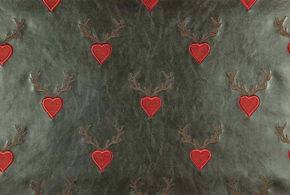 Mountain Deluxe Prinz Lederherz ткань Fine, Абстракция от магазина Ткани Мира ✅