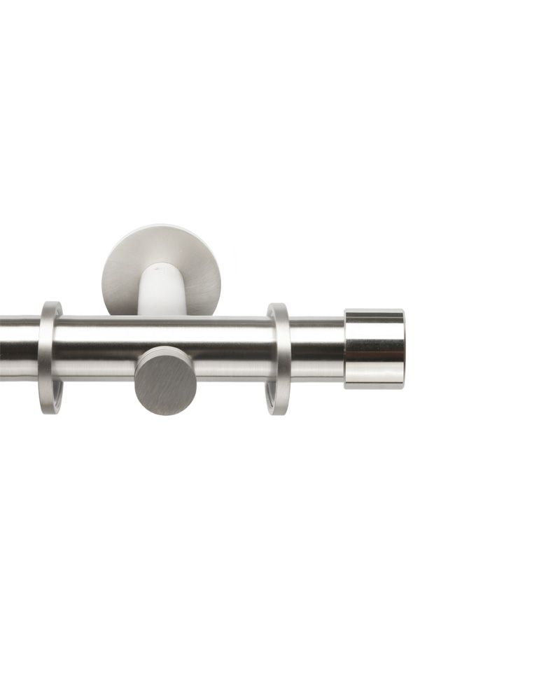 картинка Карниз Техностиль «Кнопка» Нерж. сталь 