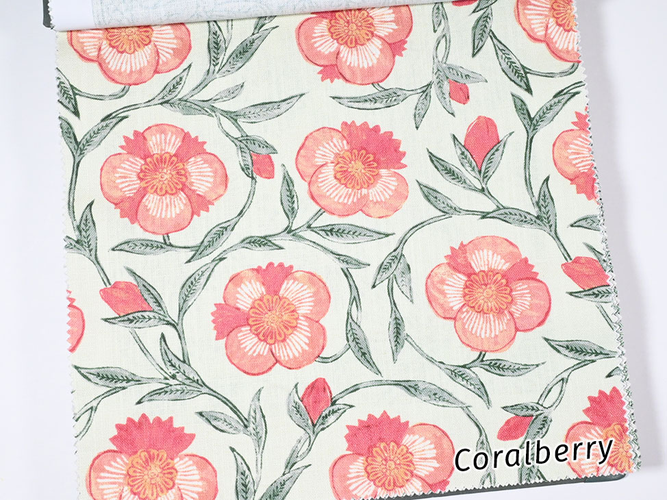 Pondicherry Trail ткань Galleria Arben, Цветы-Растения от магазина Ткани Мира ✅