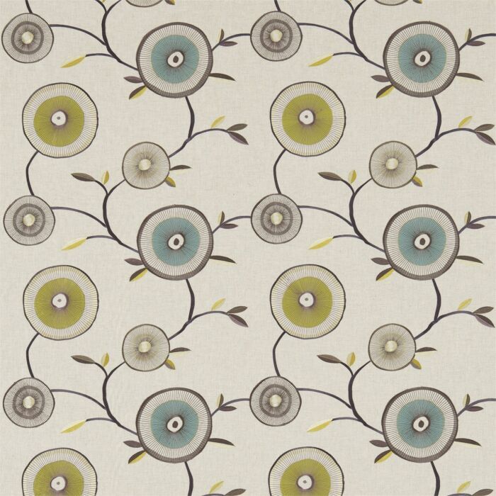 Artisan Embroideries Heirloom ткань Harlequin, Цветы-Растения от магазина Ткани Мира ✅