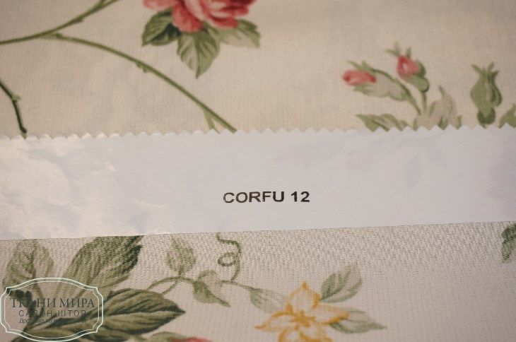 Ткань Corfu 10, 12, 14, 16, Цветы-Растения от магазина Ткани Мира ✅