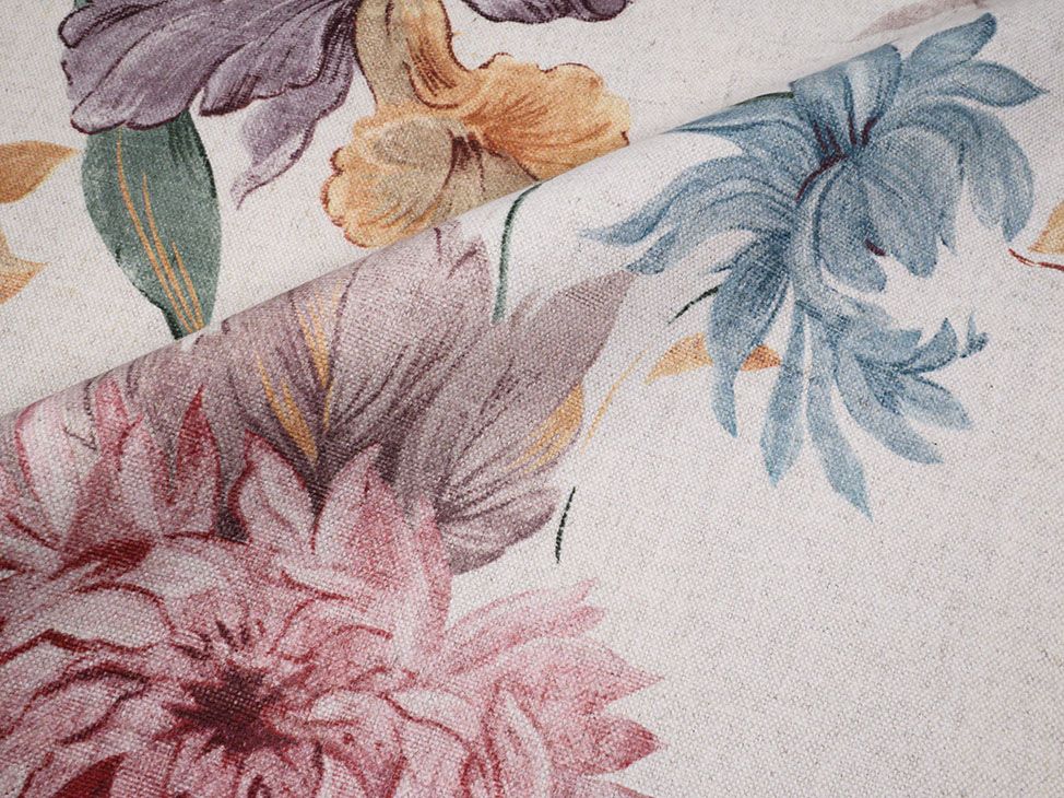 Ev Faro ткань Fabric club, Цветы-Растения от магазина Ткани Мира ✅