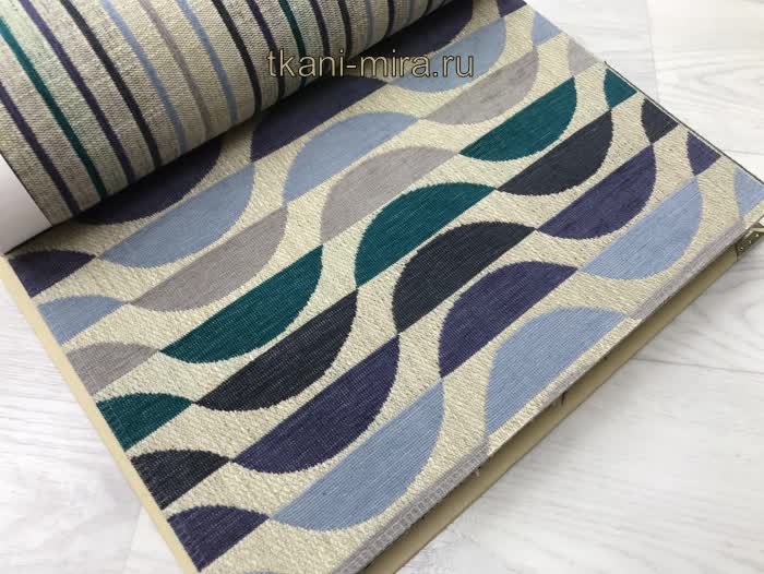 Semicircle ткань Daylight каталог Magic soft, Волны-Зигзаги от магазина Ткани Мира ✅