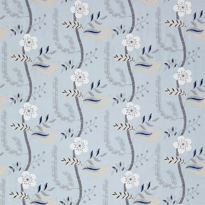 Juniper Fabrics Nadina Silk ткань Harlequin, Цветы-Растения от магазина Ткани Мира ✅