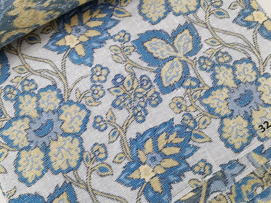 Jaipur 04, 11, 18, 25, 32, 39 ткань 5 Авеню, Цветы-Растения от магазина Ткани Мира ✅