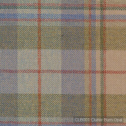 Clunie Burn CLB001 ткань The Isle Mill, Клетка от магазина Ткани Мира ✅