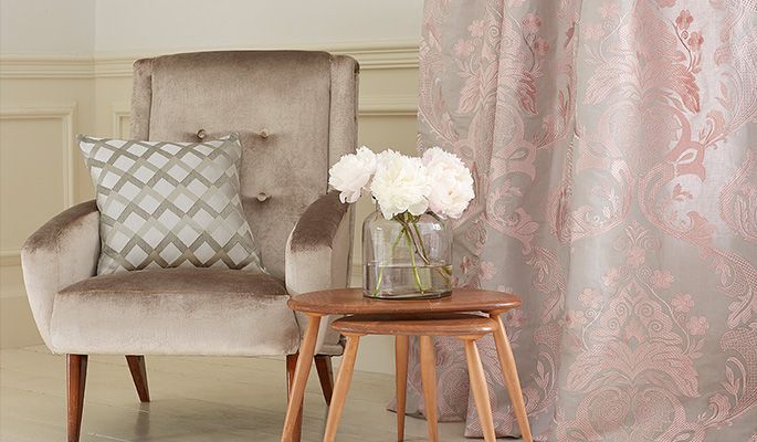 Pimlico Ebury 31569 ткань James Hare, Дамаск от магазина Ткани Мира ✅