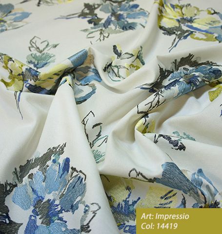 Impressio ткань Dana Panorama, Цветы-Растения от магазина Ткани Мира ✅