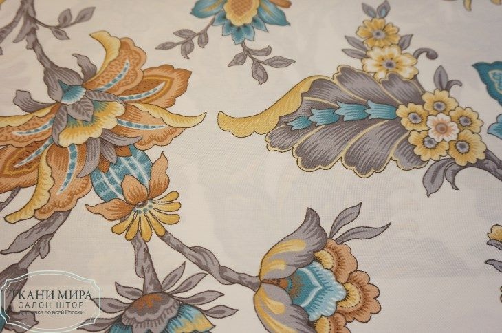 Ткань Corfu 18,20,22,24, Цветы-Растения от магазина Ткани Мира ✅