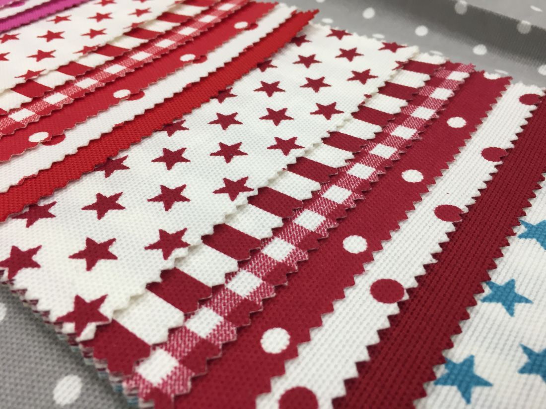 Ponarea ткань Via Roma, Горошек Полоска Клетка Предметы Однотонная от магазина Ткани Мира ✅