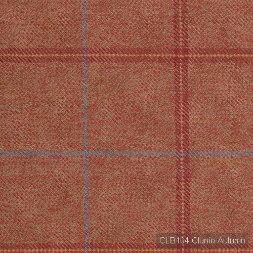 Clunie Burn CLB104 ткань The Isle Mill, Клетка от магазина Ткани Мира ✅