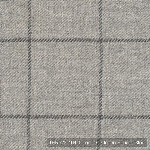 Cadogan Throws THR623/104 ткань The Isle Mill, Клетка от магазина Ткани Мира ✅
