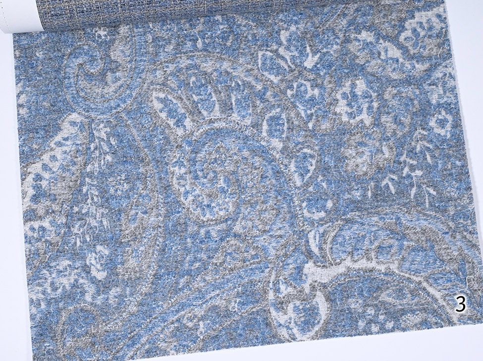 2519 ткань ALDOtessuti, Цветы-Растения Вензель-Завитки от магазина Ткани Мира ✅