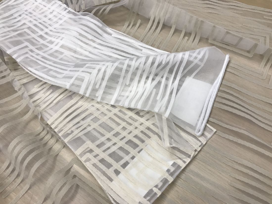 Venus Devore 470  ткань Textile Express, Геометрия от магазина Ткани Мира ✅