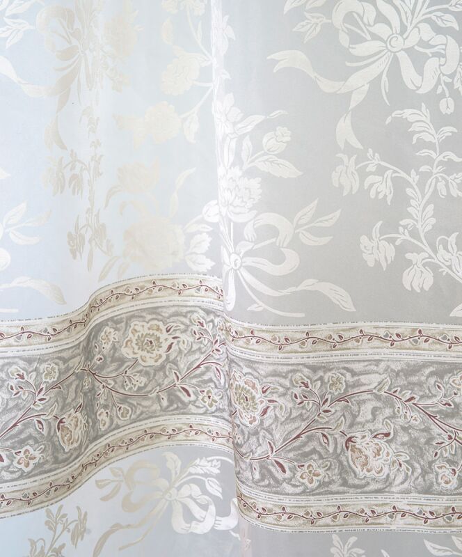 Roma 2910/3312 Organza Devore Microquartz ткань Windeco, Цветы-Растения от магазина Ткани Мира ✅