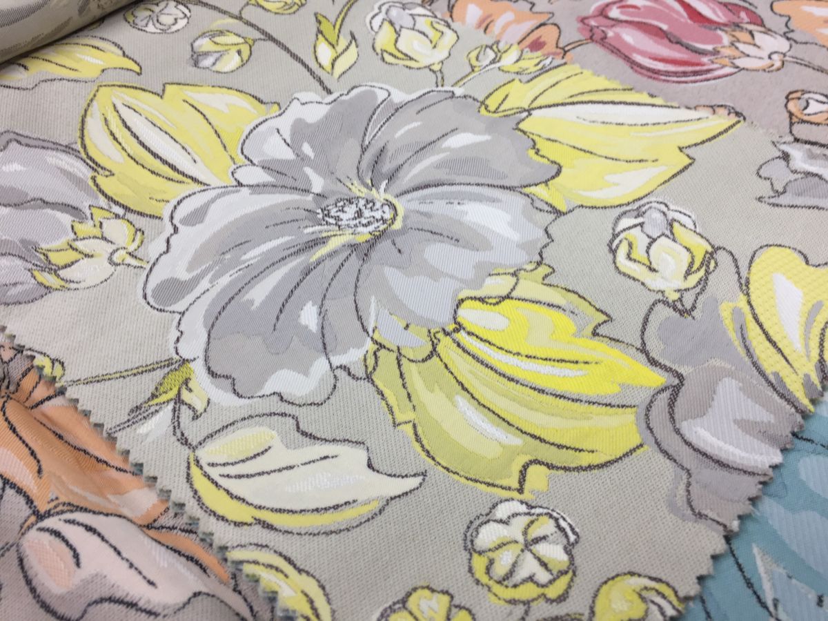 24501 ткань Perdevin, Цветы-Растения от магазина Ткани Мира ✅