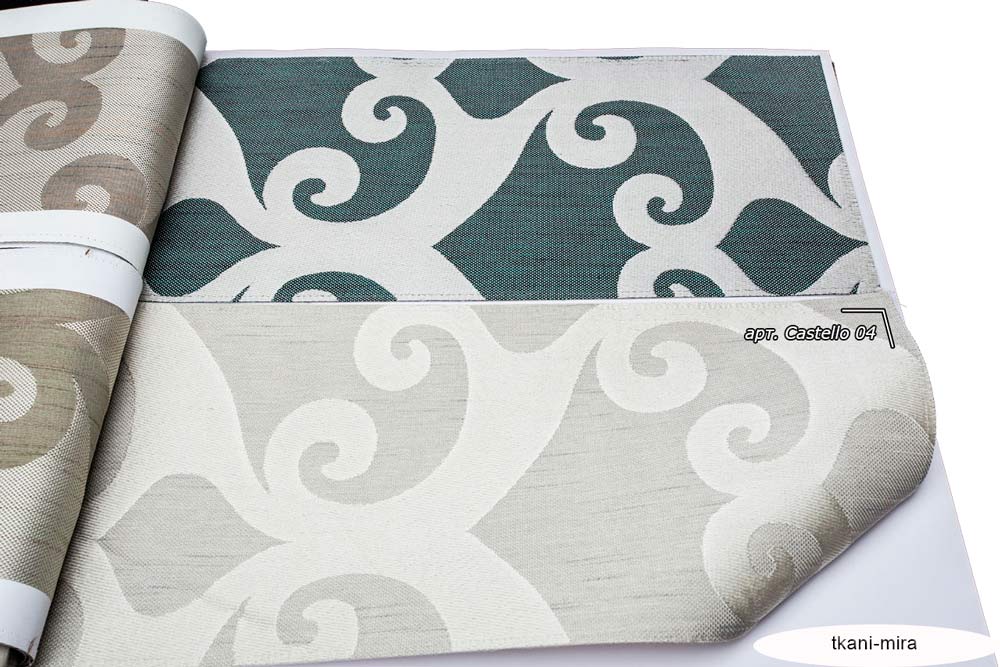 Castello 01,02,03,04,05,06,07 ткань 5 авеню, Вензель-Завитки от магазина Ткани Мира ✅