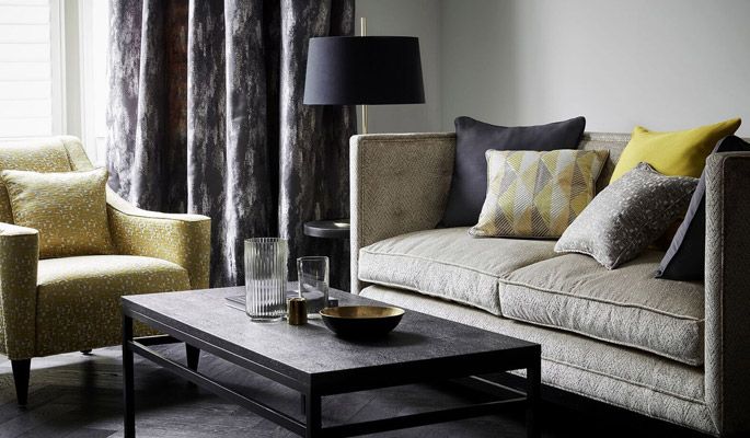 Alchemy Carrara Velvet 31617 ткань James Hare, Фактура Абстракция от магазина Ткани Мира ✅