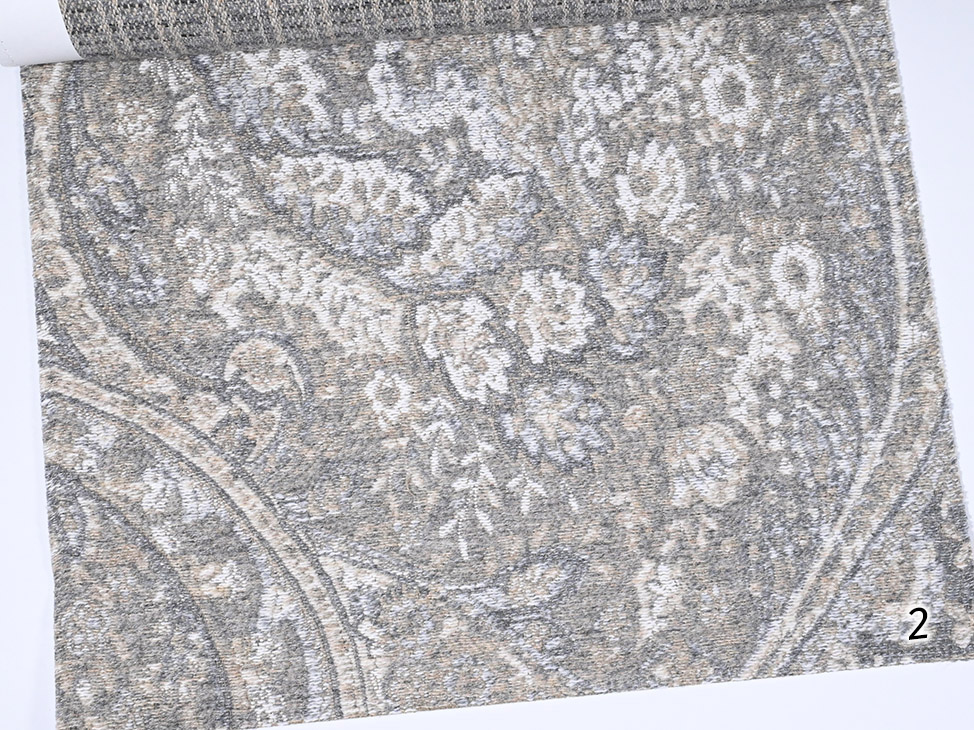 2519 ткань ALDOtessuti, Цветы-Растения Вензель-Завитки от магазина Ткани Мира ✅