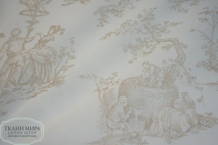 Ткань De Jouy 05, 15, 24, 39, Персонажи от магазина Ткани Мира ✅