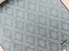 Abingdon ткань Laura Ashley, Цветы-Растения Решетка от магазина Ткани Мира ✅
