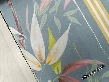 Olivia Coord ткань Fabric club, Печать от магазина Ткани Мира